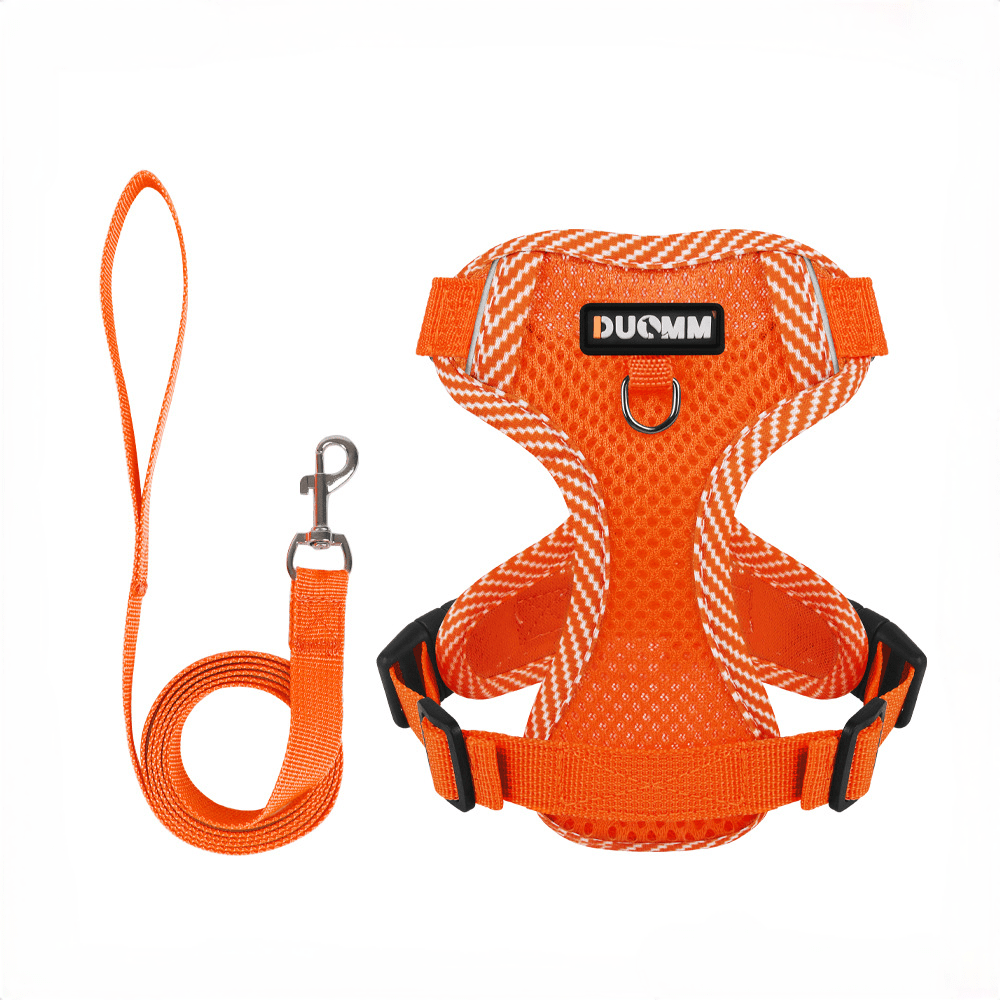 Dopamine Pet Harness Set Reflective Breathable Pet Leash - ispetlove